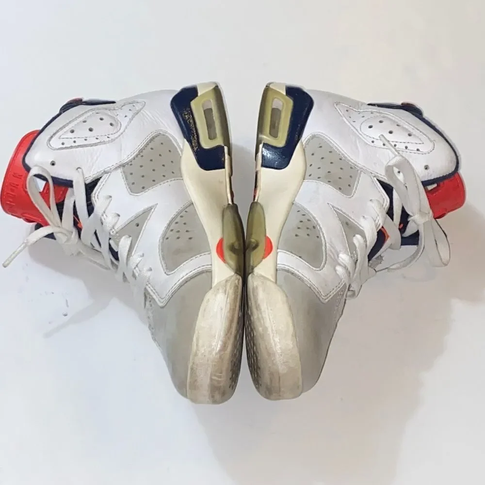 Jordan Air 6 Retro Tinker- Size 6.5Y USA 384664-104 Size 6.5Y Junior Shoes